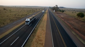 Empresa libera 4 km e BR-163 já tem 25 km duplicados